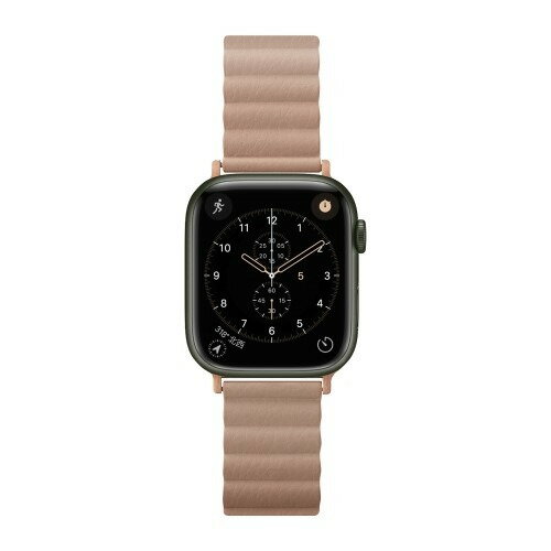PGA PG-AW41MG03BE Apple Watch 41／40／38mm用 PUレザーマグネットバンド ベージュ