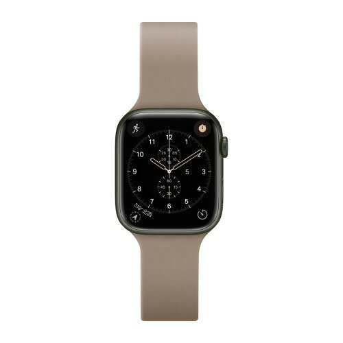 PGA PG-AW41SC03BE Apple Watch 41／40／38mm用 シリコンバンド ベージュ
