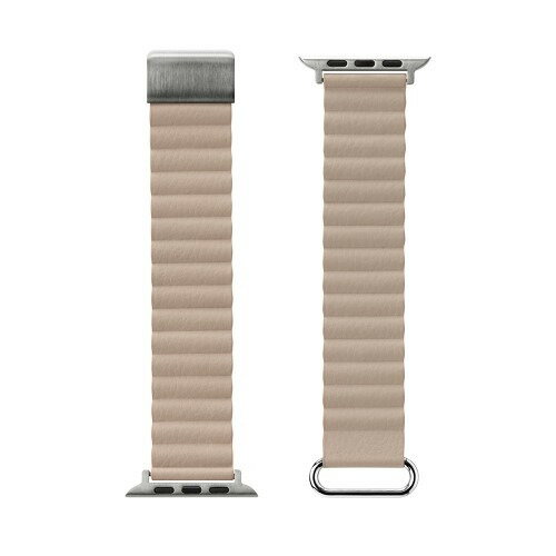 PGA PG-AW49MG02IV Apple Watch 49/45/44/42mm用 PUレザーマグネットバンド アイボリー PGA PG-AW49MG02IV Apple Watch 49/45/44/42mm用 PUレザーマグネットバンド アイボリー