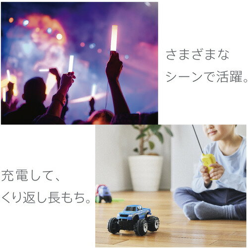 サンワサプライ　電池ケース(単3形、単4形対応大容量タイプ・ブルー)　DG-BT6BL