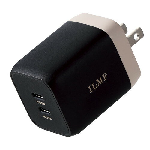 쥳 MPA-ACCP43BK-IL USB Type-C 󥻥 PD 65W PPS Type C 2 ޤꤿߥץ饰 PC...