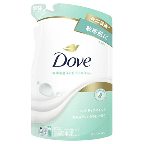 ユニリーバ・ジャパン ダヴ ボディウォッシュ センシティブマイルド 詰替用 330G