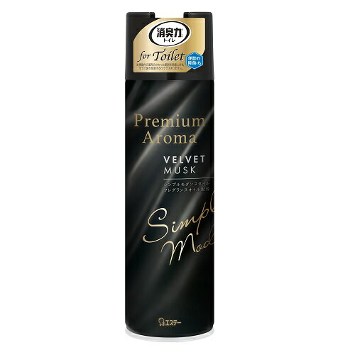 エステー トイレの消臭力 Premium Aroma スプレー ベルベットムスク 芳香剤・消臭剤365ml