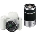 ソニー ZV-E10M2X W VLOGCAM α Eマウント ダブルズームレンズキット ホワイト