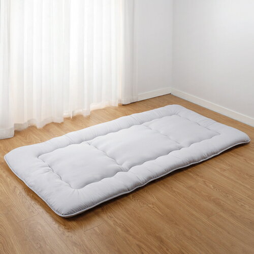 [セミダブル]ヤマダオリジナル 防ダニ抗菌防臭敷布団 グレ- YSFボウダニシキフトンSD