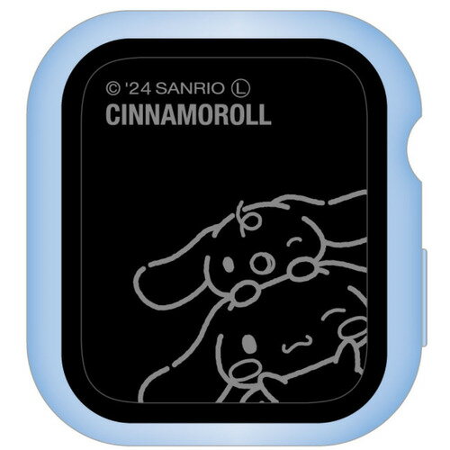 グルマンディーズ SANG-429CN サンリオキャラクターズ Apple Watch 40mm対応ガラスプロテクターケース シナモロール グルマンディーズ SANG-429CN サンリオキャラクターズ Apple Watch 40mm対応ガラスプロテクターケース シナモロール