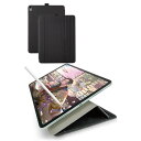 エレコム TB-A24XWVDBK 13インチiPad Air(M2) フラップケース ソフトレザー ドローイング 8アングル スリープ対応(4)