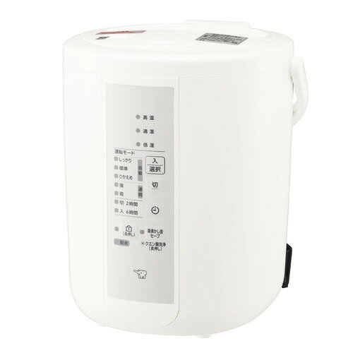 象印マホービン EE-RT35-WA スチーム式加湿器 木造6畳まで プレハブ洋室10畳まで ホワイトのサムネイル