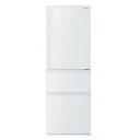 東芝 冷蔵庫 356L 右開き 3ドア 幅60cm スッキリ収納3段冷凍室 うるおいラップ野菜室 節電モード GR-W36SC ホワイト系 2024年製