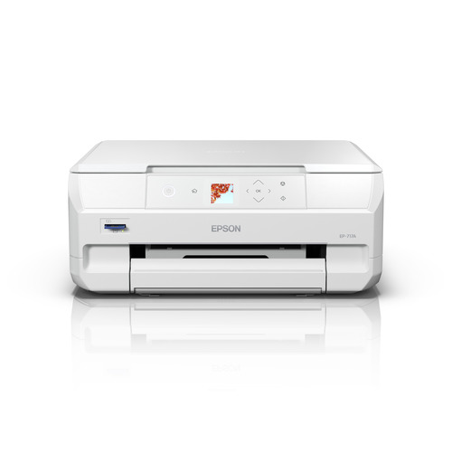 EPSON EP-717A A4カラーインクジェット複合機 ホワイトのサムネイル