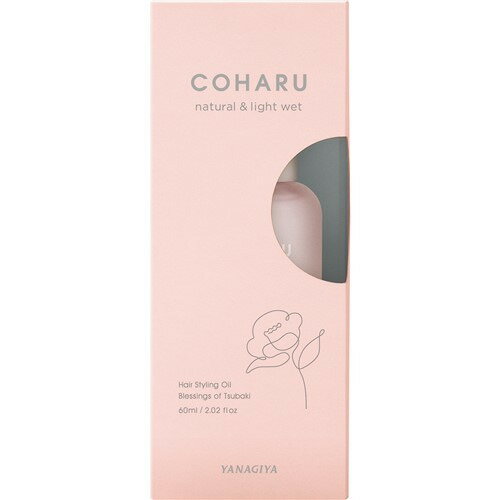 柳屋本店 COHARU スタイリングオイル ナチュラル&ライトウェット 60ml