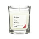 カメヤマキャンドル Wood Wick(ウッドウィック) 香るキャンドル BA4780545 ローズ&ローズ 燃焼時間12時間、本体サイズ(φ52×H62mm)