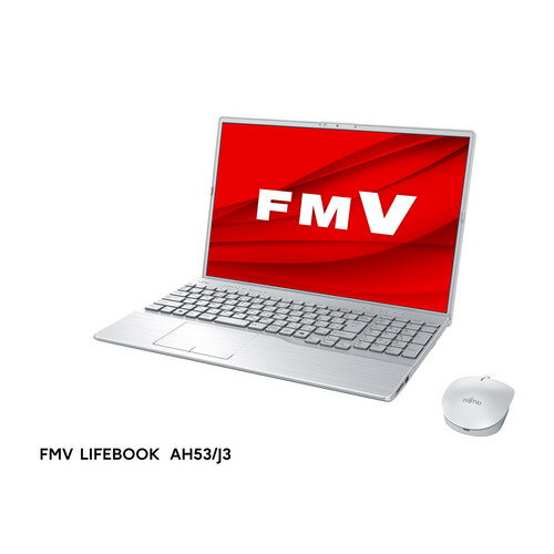 富士通 ノートパソコン FMV LIFEBOOK FMVA53J3S[16型 | WUXGA | Ryzen7 | 16GB | 512GB | Windows 11 | Office H&B | ファインシルバー]