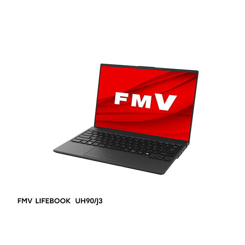 富士通 モバイルPC FMV LIFEBOOK FMVU90J3B[14型 | WUXGA | Core Ultra7 | 16GB | 512GB | Windows 11 | Office H&B | ピクトブラック]