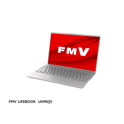 富士通 モバイルPC FMV LIFEBOOK FMVU90J3H[14型 | WUXGA | Core Ultra7 | 16GB | 512GB | Windows 11 | Office H&B | フロストグレー]