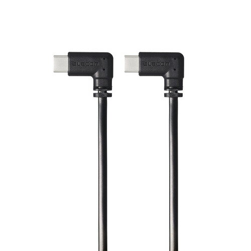 エレコム MPA-CCLL01BK モバイルバッテリー用ケーブル USB Type-C 充電専用 60W スマホ・タブレット対応 ブラック