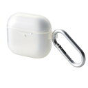 エレコム AVA-AP06UCCR AirPods (第4世代)用 ソフトケース MagSafe 充電対応 クリア