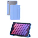 エレコム TB-A24SWVFCBU iPad mini(A17 Pro / 第6世代)用 ハイブリッドフラップケース ブルー