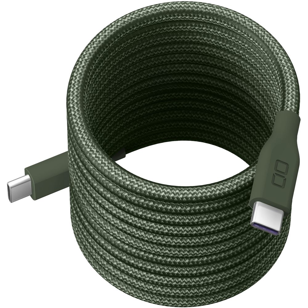 CIO　スパイラルケーブル CtoC 2m モスグリーン　CIO-NLSC30000-CC2-MG
