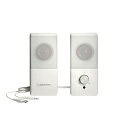 オーディオテクニカ AT-SP95 WH アクティブスピーカー USB給電 3.5mm接続 ホワイト