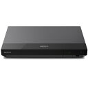 ソニー UBPX700/K ブルーレイディスクプレーヤー Ultra HD ブルーレイ・4K HDR対応