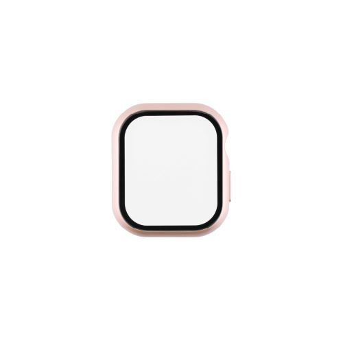 ナカバヤシ SMWC-AW421PG Apple Watch Series10用 高硬度9Hガラス+ケース 42mm ピンクゴールド