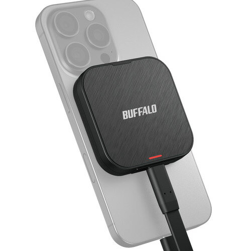 BUFFALO SSDPMS500U3BA դSSD 500GB USB-C³ MagSafeб ֥å