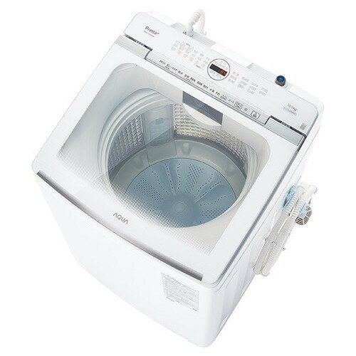 AQUA AQW-VX8A(W) 全自動洗濯機 上開き 洗濯8kg 乾燥3.0kg 簡易乾燥 ホワイト