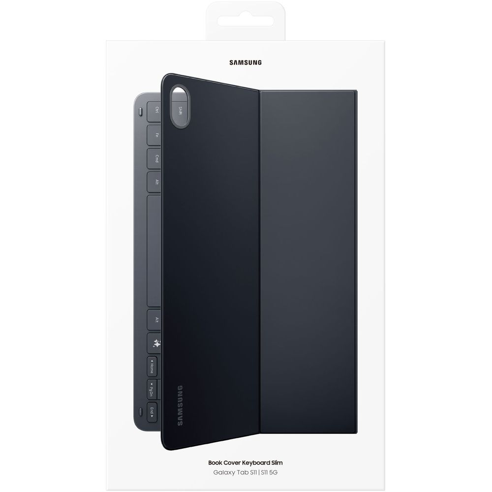 Samsung Book Cover Keyboard Slim AI Key (Galaxy Tab S11) ／ Black EF-DX730UBEGJP