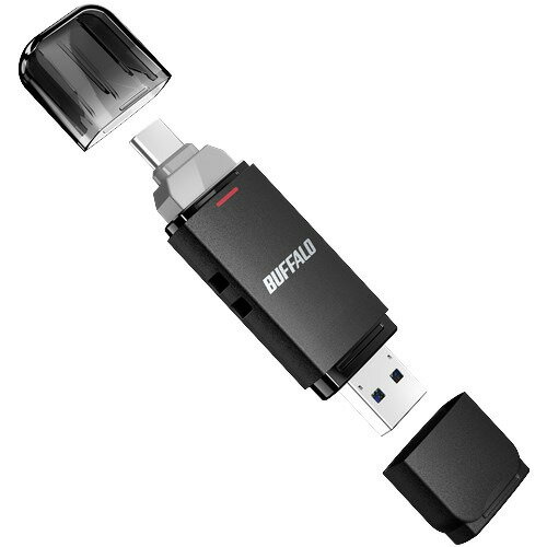 BUFFALO SSD-SD1.0U3-BA USB 3.2(Gen2) Type-C／Type-A両対応 スティック型SSD 1TB