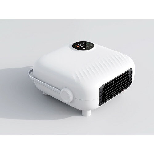 meishin DMH01 スポットヒーター 壁掛け対応 3段階温風調整 リモコン付 ホワイト(2)