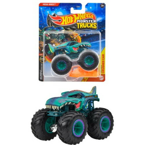 マテル 1／64 ホットウィール モンスタートラック 1：64 メガ・レックス ミニカー