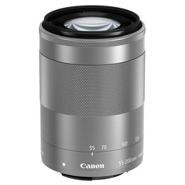 【納期約2週間】【送料無料】[CANON キヤノン] 交換用レンズ EF-M55-200mm F4.5-6.3 IS STM シルバー