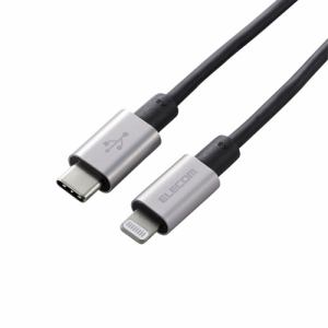 Ǽ3֡ۡڤ1ޤǡELECOM 쥳 MPA-CLPS10GY USB-C to Lightning֥(ѵ׻) GY MPACLPS10GY