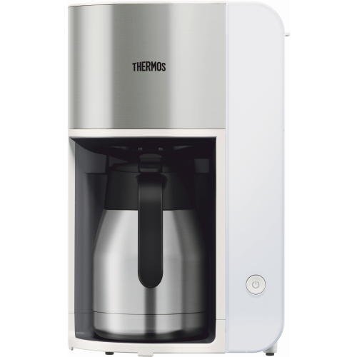 ◆【在庫あり翌営業日発送OK F-1】THERMOS サーモス 真空断熱ポット コーヒーメーカー ECK-1000-WH ホワイト