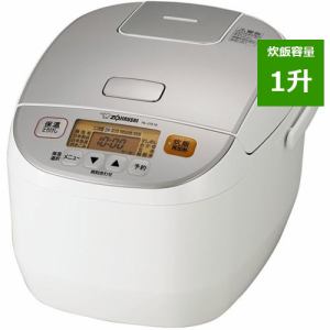 【納期約2週間】炊飯器　象印　NL-DS18-WA　マイコン炊飯器　「極め炊き」　(1升炊き)　ホワイト　一升　1升