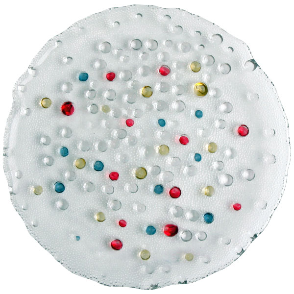 ダンスク DANSK（ダンスク）BUBBLE CONFETTI（バブルコンフェティ）ディナープレート φ240×H21mm 《791267》北欧 デンマークギフト ラッピング