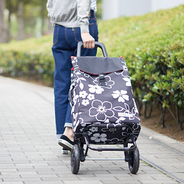 ショッピングカート co-coro（コ・コロ）スタンダードタイプ 40L 《 FLOWER / フラワー 》レギュラーサ..