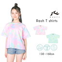 【 10%OFF!! 】ラスティ ジュニア ラッシュ Tシャツ 女の子 男の子 ラッシュガード 半袖 トップス ゆったり 水陸両用 おしゃれ 可愛い キッズ 子...