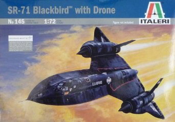 1/72 イタレリ 145 SR-71 ブラックバード