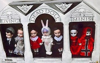 ◆訳あり◆ MEZCO メズコ LDD リビングデッドドールズ ミニ 限定 7体セット ミニドール ホラー