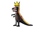 MEDICOM TOY メディコム VCD Jean Michel Basquiat Dinosaur ジャン・ミッシェル・バスキア 恐竜 フィギュア ...