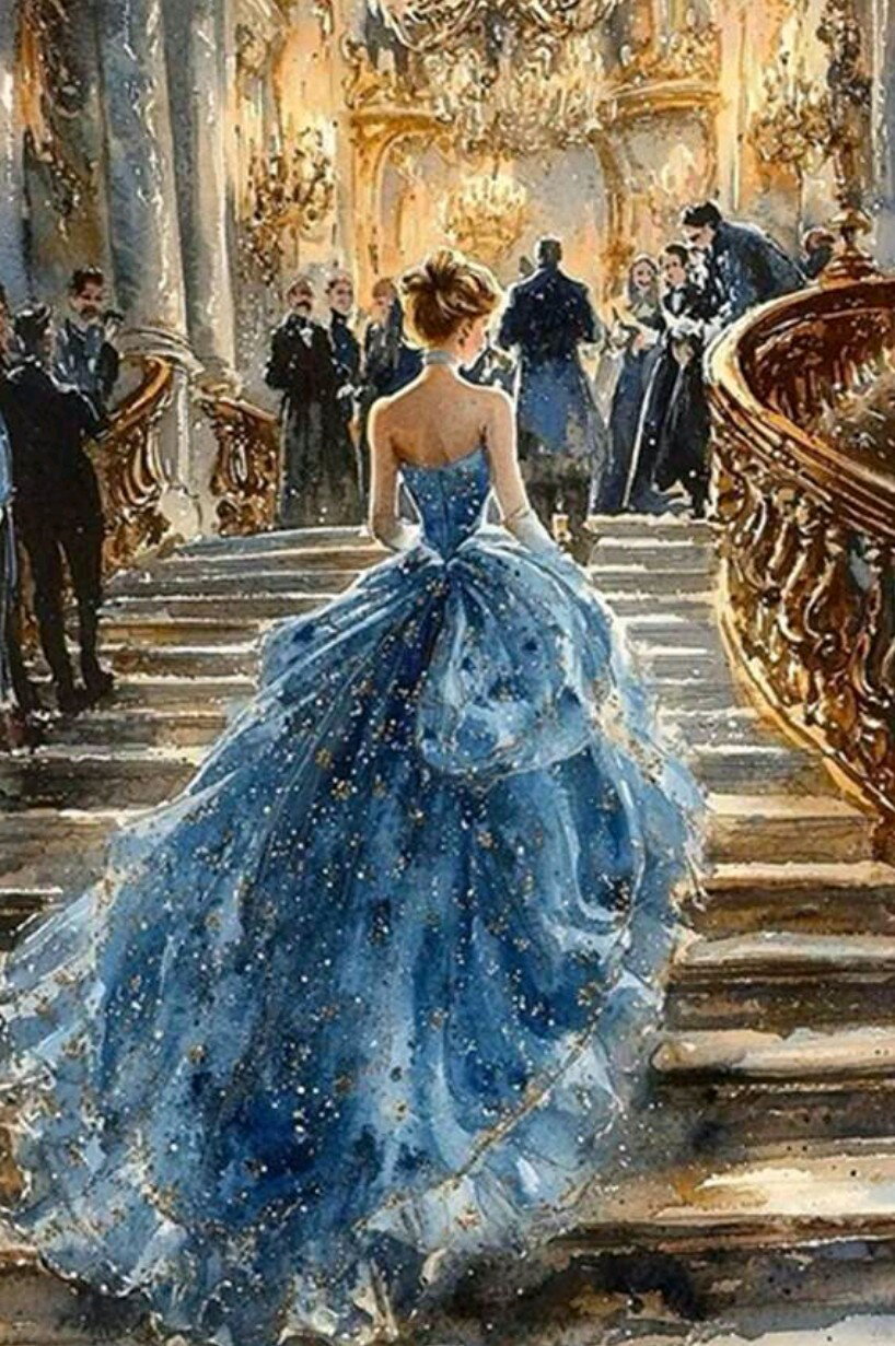 ダイヤモンドアート 　シンデレラ　　　　　　　　　　　モザイクアート　スタイリッシュ　童話　プリンセス　舞踏会　女性　ファンタジー　インテリア　ギフト　プレゼント