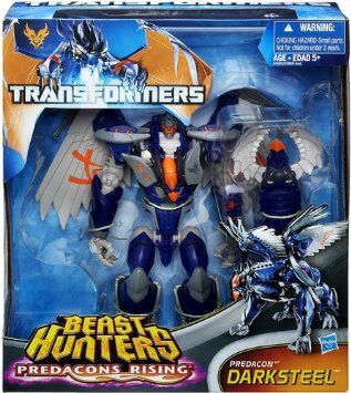 楽天市場 Hasbro トランスフォーマー プライム ビーストハンターズ プレダコンライジング ボイジャークラス ダークスティール All Blue