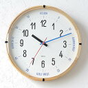 掛け時計 バウハウス ウォールクロック BAUHAUS Fonts Wall Clock CarlMarx カール・マルクス 音がしない 壁掛け 時計 木製 お...