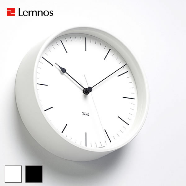 タカタレムノス 電波時計Lemnos レムノスRIKI STEEL CLOCK リキスチールクロック WR08-24 WR08-25 掛け時計 電波 渡辺力 壁掛け 時計 おしゃれ 雑貨 北欧 電波掛時計 デジタル時計 デジタル か…