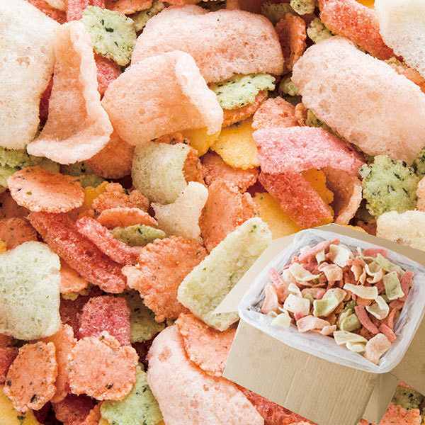 鯛祭り広場【訳あり】海鮮ミックスせんべいどっさり1kg 送料無料