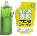 【携帯・収納に便利な折りたためるボトル付き】燃やしま専科 500g レモン風味 スポーツドリンク 粉末 パウダー 粉 クエン酸 ドリンク ダイエット サプリメント マルチビタミン 500ml 送料無料 燃やしませんか 清涼飲料