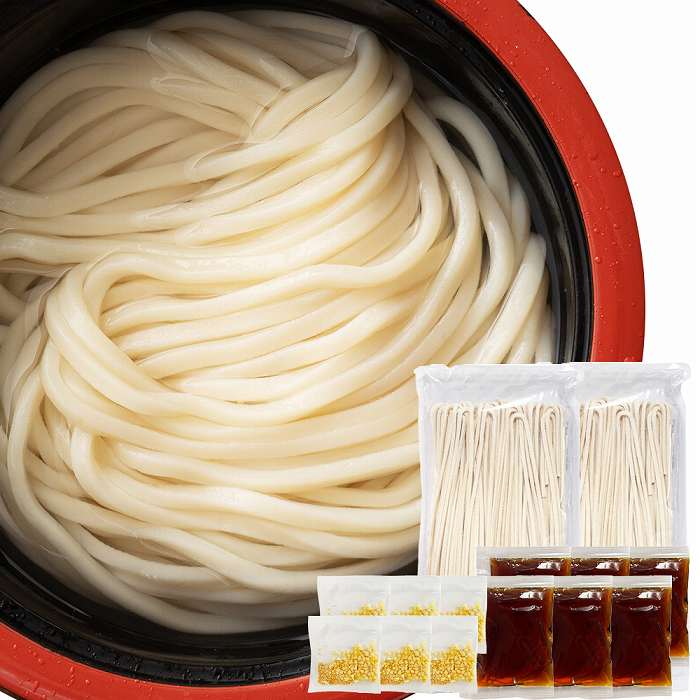 【送料無料ポスト投函Y】釜あげうどん 6食 3食セット×2 小分け | うどん 釜揚げ 麺 UDON ヌードル 和食 食品 グルメ 小麦 甘口 宮崎 宮崎名物 薬味入り つゆ入り セット 簡単 即席 国産 ギフト プレゼント お取り寄せ ご当地 地方グルメ ポイント消化 買いまわり