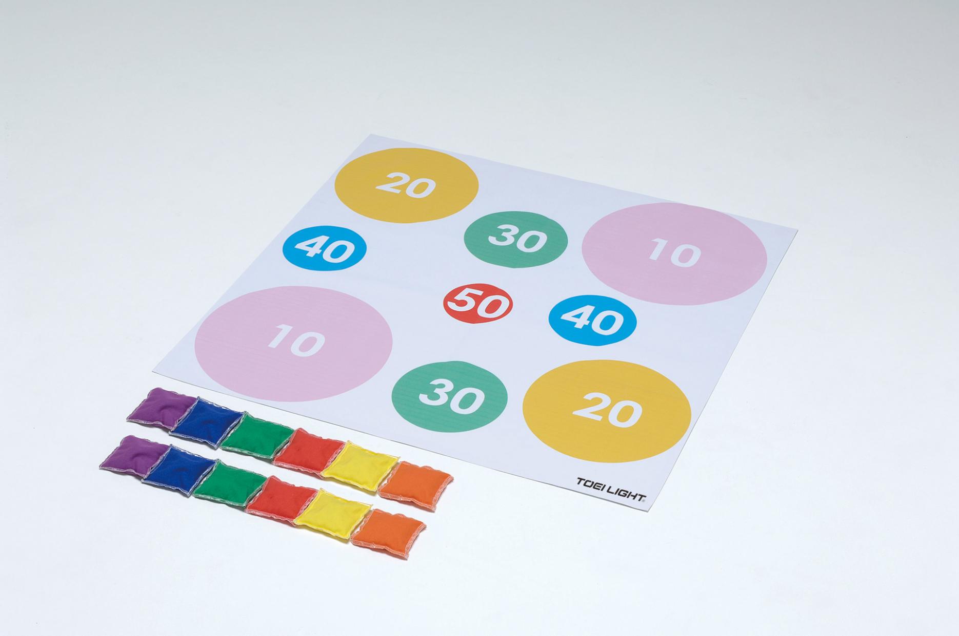 トーエイライト ターゲットプレイシート カラフル TOEI LIGHT B3597D